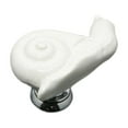 thumbnail image 1 of Novedad Caracol Perilla De pequeña sala De Cerámica Cajón De Cocina Muebles Tirador Blanco, 1 of 9