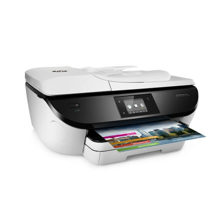 HP OfficeJet 5746 Wireless All-in-One Photo Printer with Mobile Printing in White (Best All In One Printer For Photos 2019)