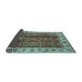 thumbnail image 2 of Ahgly Company Indoor Rectangle Abstract Light Blue Modern Area Rugs, 5' x 7', 2 of 4