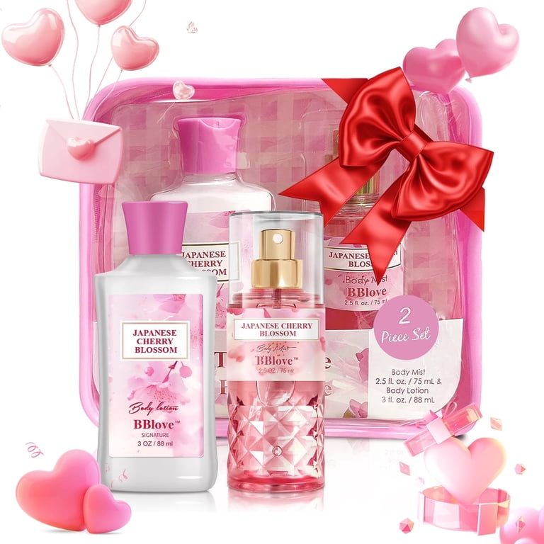 BBlove Bath & Body Care Set, Japanese Cherry Blossom, Lotion BBlove Bath & Body Care Set, Japanese Cherry Blossom, Lotion