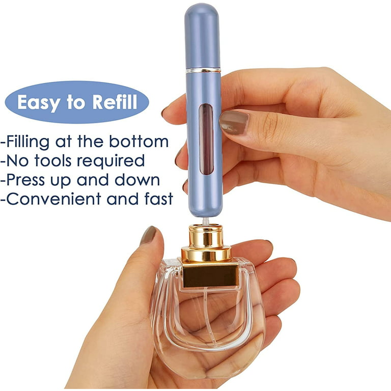 Refillable Travel Perfume Spray Bottle - Portable And Convenient