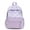 Purple, variant on Large Leisure Capacity Backpack for School, Student Bookbag with Multiple Compartments
