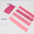 thumbnail image 2 of Bangcool 4PCS Sport Loop Band Portable Latex Loop Band Exercise Band for Yoga, 2 of 5
