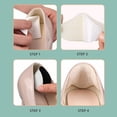 thumbnail image 6 of DXOUPM Heel Grips Liner Cushions Inserts for Loose Shoes Heel Pads Men Women Shoes Filler Improved Shoe Fit and Comfort Heel Slip Anti Blister, 6 of 9