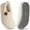 Beige, variant on BERANMEY Soft Memory Foam Slippers for Women and Men, Fuzzy Curly Fur House Slippers with Non-Slip Rubber Sole, Cozy Indoor Closed Back Home Shoes for Family