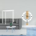 thumbnail image 2 of Mesita de noche de acrílico,Mesa auxiliar de acrílico transparente Mesa auxiliar transparente en capas,Mesa pequeña de acrílico,mesita de noche pequeña,compacta,Reloj de pared,Reloj de, 2 of 8