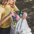 thumbnail image 5 of FORMRS 13"-13.3" Laptop Sleeve Protective Case Soft Carrying Quilted Computer Bag Cover, Pink Flamingo Pattern, 5 of 7