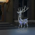 thumbnail image 5 of vidaXL Reindeer Christmas Decoration LEDs Pre-Lit Christmas Lighting Acrylic, 5 of 189