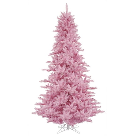 Vickerman 4.5' Pink Fir Artificial Christmas Tree, Unlit