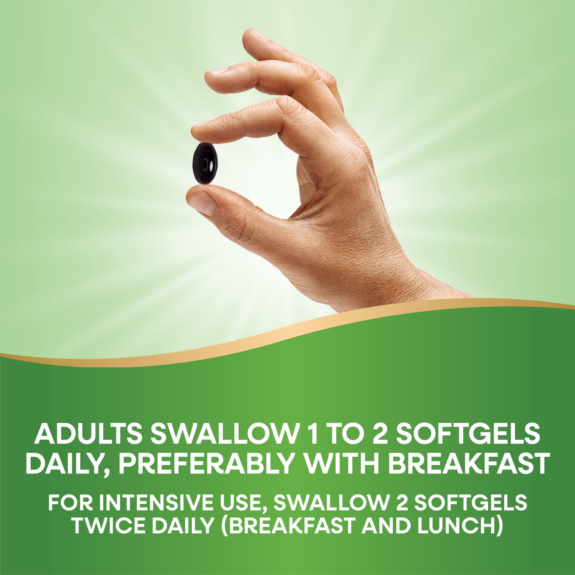 Nature's Way Krill Oil Softgels, Supports Cardiovascular and Joint Health*, Omega-3, Unisex, 60ct