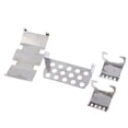 thumbnail image 1 of 4 Unids Placa De Deslizamiento Del Chasis Del Coche Para Axial Scx10 90046 90047 90059 90060 Sunnimix Protector de la armadura del chasis, 1 of 8