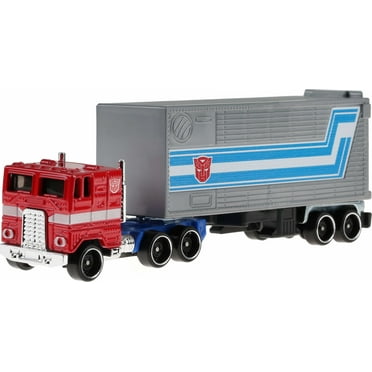 Transformers Hot Wheels Optimus Prime Truck 1:64 Scale Die-Cast Metal Vehicle