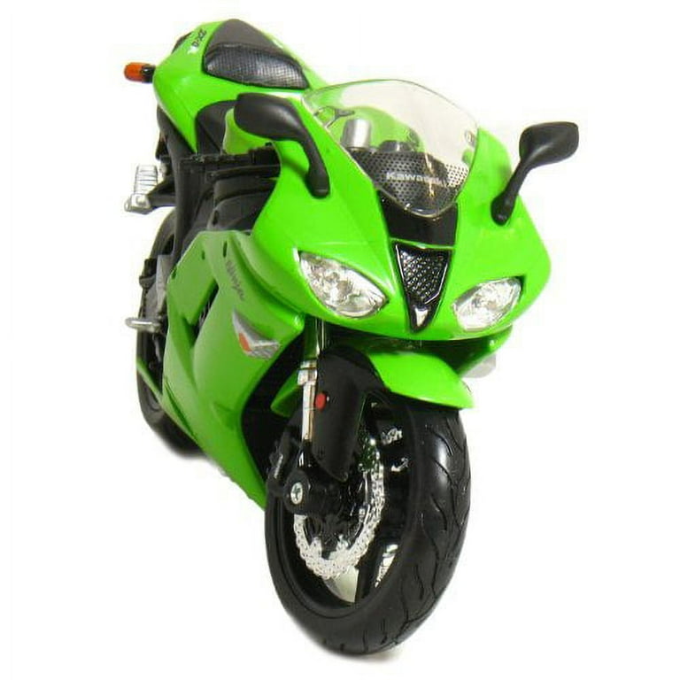 Maisto Kawasaki Ninja ZX-6R (Green) Diecast 1/12 Scale Maisto Kawasaki Ninja ZX-6R (Green) Diecast 1/12 Scale