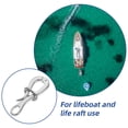 thumbnail image 3 of 2pcs Life Boat Hook Heavy Duty Life Rafts Stainless Hook Fishing Hook Quick Release Hook Ship Supply, 3 of 8