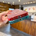 thumbnail image 4 of Magnetic Case for iPhone 15 Plus Case Clear Protective Glitter Bling Women Girly Luxury with MagSafe Charging Shockproof Flexible Protective Phone Cases for iPhone 15 Plus, 4 of 15