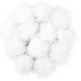 thumbnail image 7 of 12 Pieces Faux Fur Pom Pom Balls Fur Fluffy Pompom Ball with Elastic Loop for Hats Shoes Scarves Gloves Scarves Bag Key Chain Charms Accessories, 7 of 7