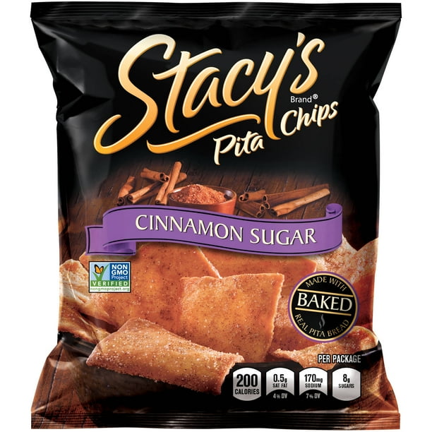Stacy's Cinnamon Sugar Pita Chips, 1.5 oz, 24 count