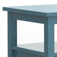 thumbnail image 6 of Simpli Home Warm Shaker Solid Wood 20 inch Wide Transitional End Table in Distressed Coastal Blue, 6 of 8
