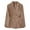 Khaki, variant on Leesechin Women's Kurt Double Breasted Blazer