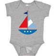 thumbnail image 3 of Inktastic Personalized Sailboat Boys or Girls Baby Bodysuit, 3 of 5