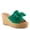 GREEN SUEDE, variant on Women’s Ellyn-Woven Italian Suede Bow Wedge Sandal