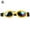 Yellow, variant on Yesbay Dog 's Fashion UV Foldable Sunglasses Goggles with Adjustable Strap