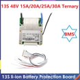 thumbnail image 2 of Placa de ProteccióN de BateríA de Litio Ternaria 13S 48V 20A BMS Mismo Puerto con Control de Temperatura de EcualizacióN-20A, 2 of 5