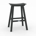 thumbnail image 4 of Bailey Gray HDPE Farmhouse Bar Stool-Set of 2, 4 of 9