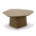 thumbnail image 3 of Pemberly Row Contemporary Accent Brown Ash Finish Low Coffee Table, 3 of 6