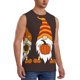 thumbnail image 2 of Fotbe Fall Gnomes Men's Camiseta sin Mangas Estampada para Hombres, Playera Casual para Gimnasio, Entrenamiento, Playa-3X-Large, 2 of 7