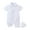 White, variant on CARETOO Baby Boy Baptism Christening Outfits Infant Bowtie with Socks Baby Romper 4Pcs Baby Suit