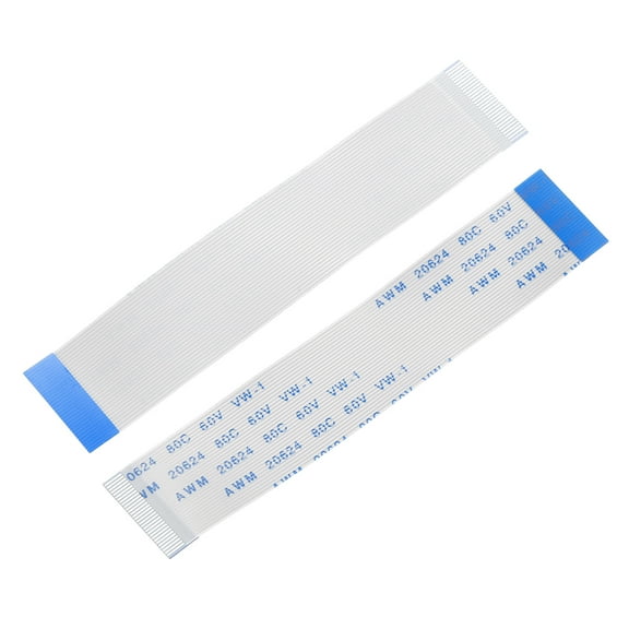 Uxcell 10pcs FFC Flexible Flat Cable, 30 Pins 0.5 mm Pitch 80mm FPC FFC Flexible Ribbon Cable for LCD TV Car Audio DVD Player Laptop (B Type)