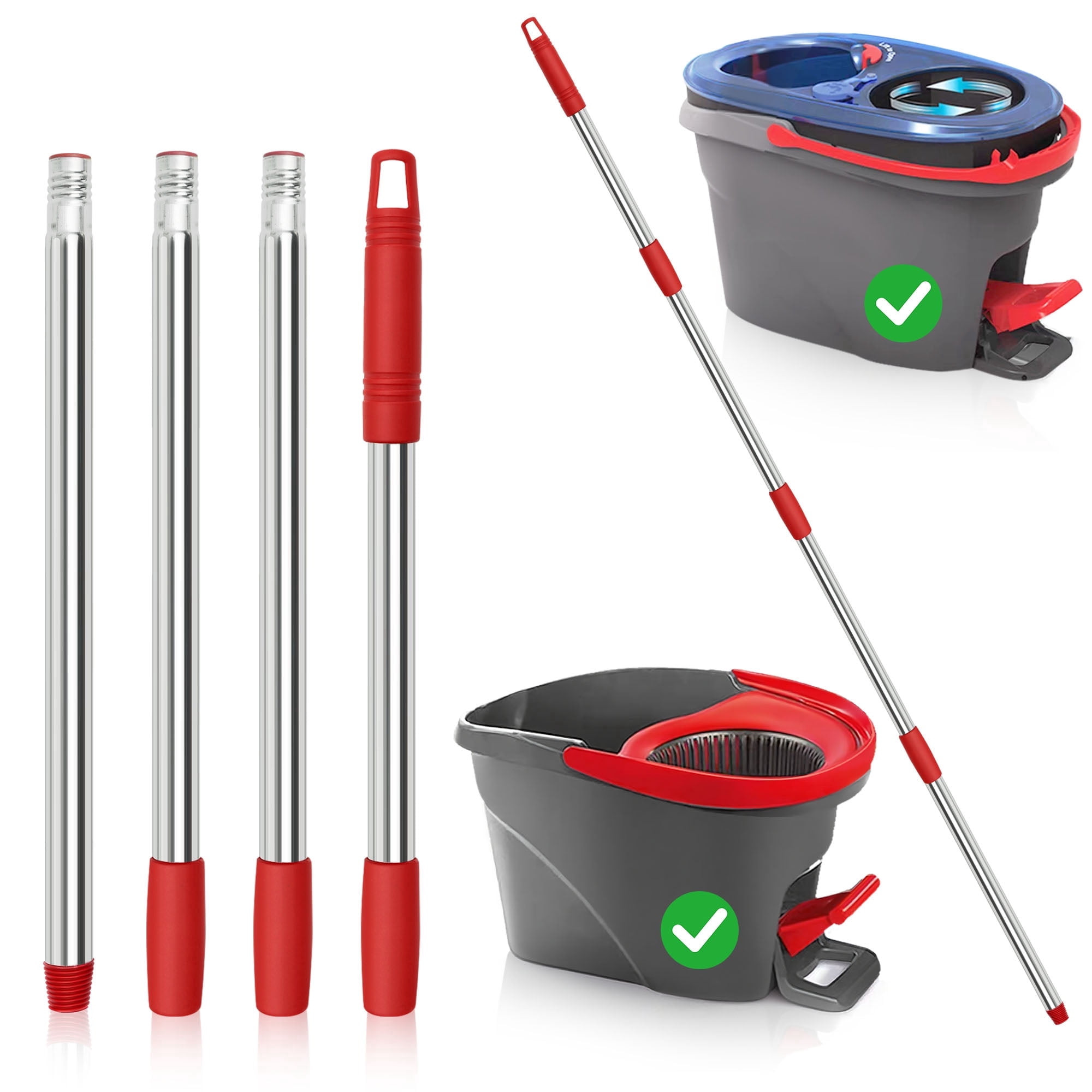 Limpiamax Wood T Mop Stick - Walmart.com