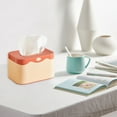 thumbnail image 5 of Lilixerw Tissue Box Cover,Tissue Holders,Desktop Tissue Box Tissue Box Holder for Bathrooms,Living Room,Home and Office, 5 of 6