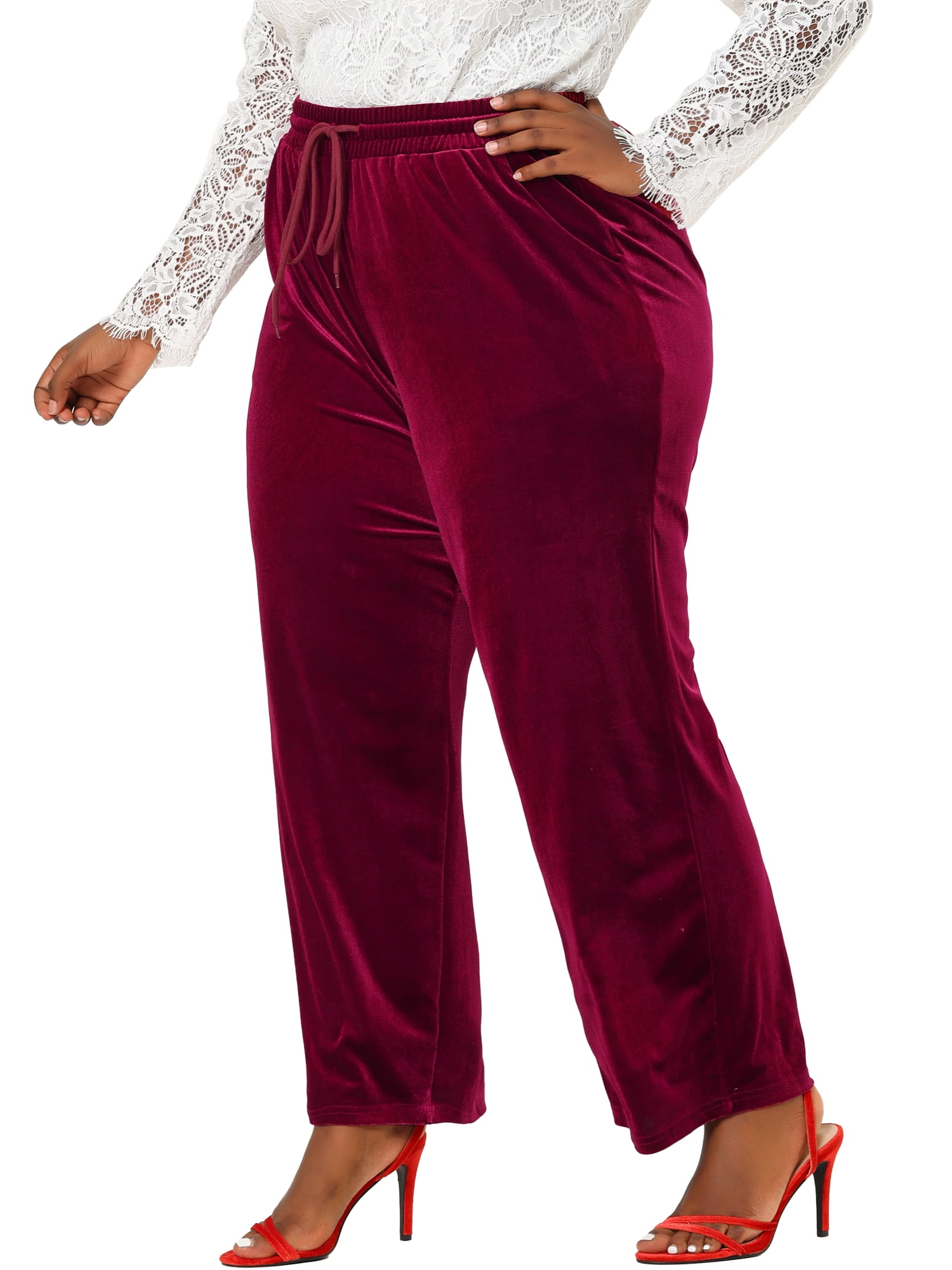 Agnes Orinda Women's Plus Jogger 
