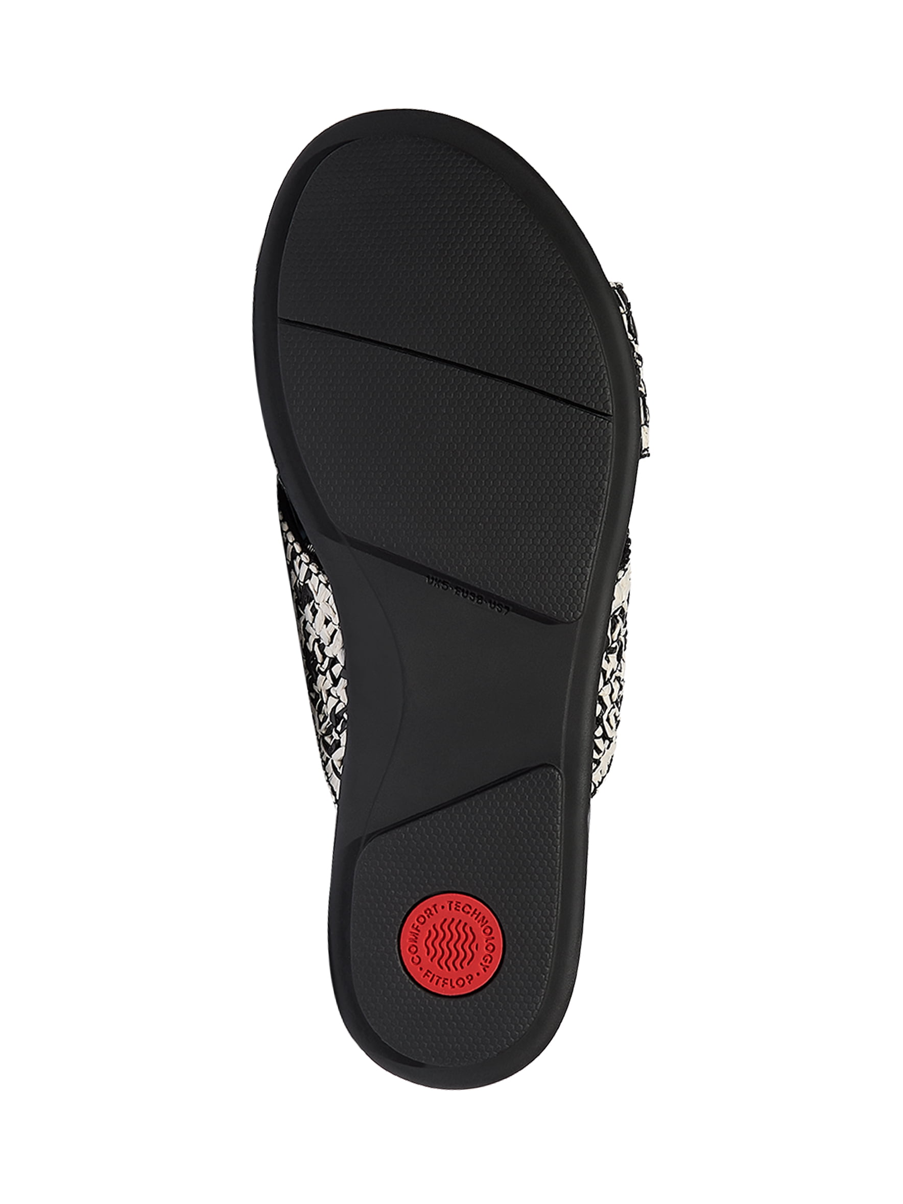 Fitflop Women's Gracie Woven Cross Slides