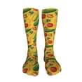 thumbnail image 5 of Kdxio Colorful Vegetables Funny Silky Novelty Funky Long Knee High Socks Soft 3D Print Cosplay Crazy Stockings for Men Women, 5 of 8
