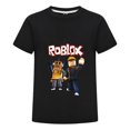 thumbnail image 1 of Camiseta Gamer Roblox Infantil, Playera con Personajes Estampados, Ideal para Niño Fan del Juego, 100% Algodón, Cómoda y Ligera, Verano y Regalos, 1 of 4