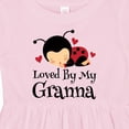 thumbnail image 4 of Inktastic Granna Loves Me Ladybug Girls Baby Dress, 4 of 5
