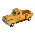 thumbnail image 4 of Adorno de camioneta de juguete de colección de coches, decoración del hogar, arte, adorno de coche realista Amarillo, 4 of 9