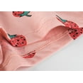 thumbnail image 6 of WOYY Toddler Girls Cute Lightweight Shorts Strawberry Print Pull-On Shorts Activewear, Sizes 3-4T, 6 of 7