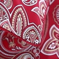 thumbnail image 4 of Bohemio Paisley Edredón Funda King Size Set Boho Damasco Medallón Ropa de Cama, 4 of 8