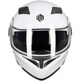 thumbnail image 5 of ILM Motorcycle Dual Visor Flip up Modular Full Face Helmet DOT 6 Colors (M, White), 5 of 6