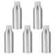 thumbnail image 3 of 5 botellas pequeñas de aluminio: Dispensador de 100 ml (3,4 oz) para productos de cuidado de la piel y aceites esenciales. Recipientes de viaje rellenables, herméticos y con tapa de rosca., 3 of 5