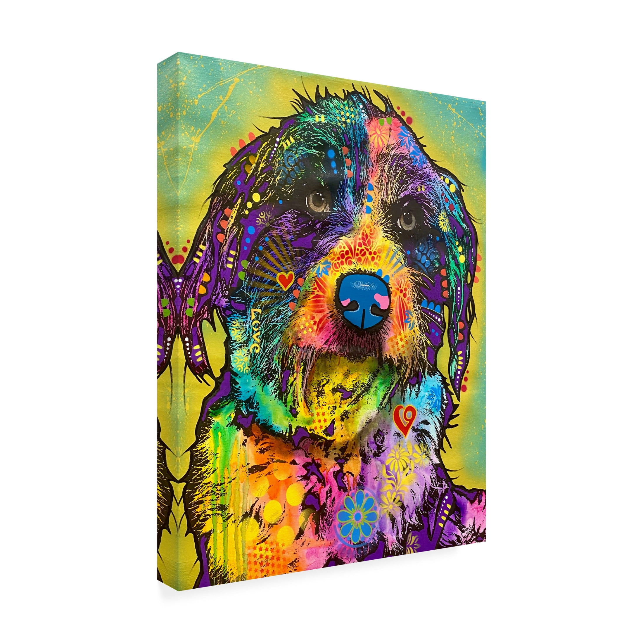 Canvas Wall Art - Dean Russo 'I Found Dis Smell For You' Wall Art for Living Room, Bedroom, or Office Décor by Trademark Fine Art - 35 x 47 Inches