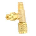 thumbnail image 1 of Valve de Charge de Réfrigérant, Valve d'Échappement de Réfrigérant en Laiton Efficace Précis Facile à Installer pour Réparation, 1 of 7