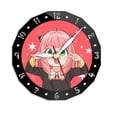 thumbnail image 1 of Reloj de pared Spy X Family Anya Forger, 15 cm, silencioso y antitictac, 1 of 2