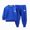 Blue, variant on HFHAPW Baby Boy Clothes Solid Color Sweatshirt Pullover Tops Jogger Pants 2PCS Set Toddler Boy Winter Fall Outfits 0 6 12 18 Months 2T 3T 4T 5T 6T 7T 8T 9T(Blue,2-3 Y)