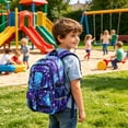 thumbnail image 3 of Konghyp 3Pcs Backpack Set, Large Capacity Backpack with Lunch Bag, Versatile Casual Backpack Kit, Insulated Lunchbox, Stylish Pencil Case, Durable and Waterproof, Perfect for Daily Use, 3 of 7