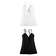 thumbnail image 1 of Cami construido para mujer,Bralette push-up con parte superior corta,Tops Chaleco con tiras Chaleco con corsé,Sujetador sin aros con relleno,Correa de espaguetiTank Tops Sujetador,Camisa, 1 of 9